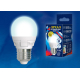 Лампа светодиодная диммируемая Uniel E27 7W 4000K матовая LED-G45 7W/4000K/E27/FR/DIM PLP01WH UL-00004301