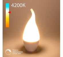 Лампа светодиодная диммируемая Elektrostandard E14 7W 4200K матовая BLE1450 a063764