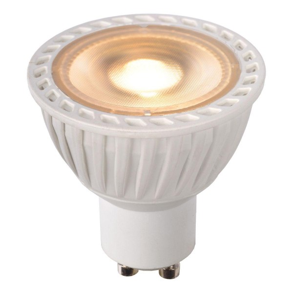 Лампа светодиодная диммируемая Lucide GU10 5W 2200-3000K белая 49009/05/31 Лампа светодиодная диммируемая Lucide GU10 5W 2200-3000K белая 49009/05/31