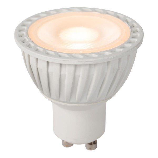 Лампа светодиодная диммируемая Lucide GU10 5W 2200K белая 49010/05/31 Лампа светодиодная диммируемая Lucide GU10 5W 2200K белая 49010/05/31