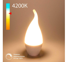 Лампа светодиодная диммируемая Elektrostandard E14 7W 4200K матовая BLE1450 a063764