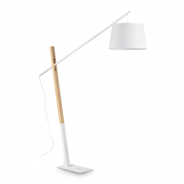 Торшер Ideal Lux Eminent PT1 Bianco 207582 Торшер Ideal Lux Eminent PT1 Bianco 207582