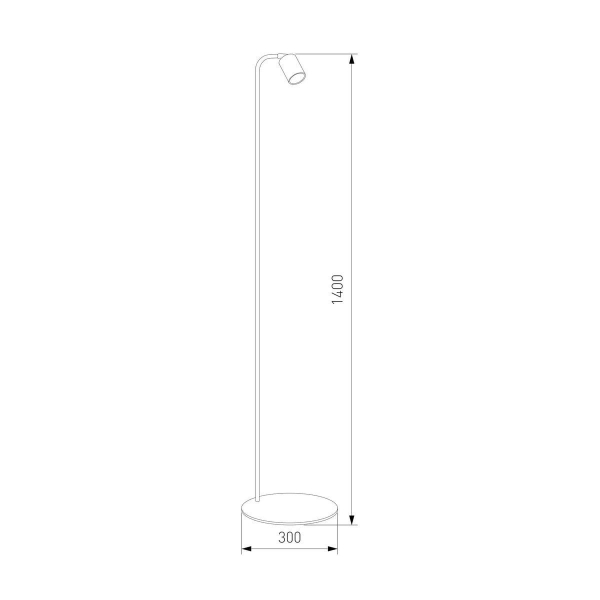 Торшер TK Lighting 5489 Logan Black Торшер TK Lighting 5489 Logan Black