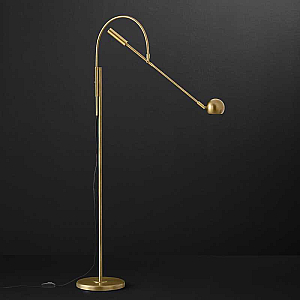 Торшер Imperium Loft Restoration Hardware Orbiter Ii Task Floor Brass 156513-22