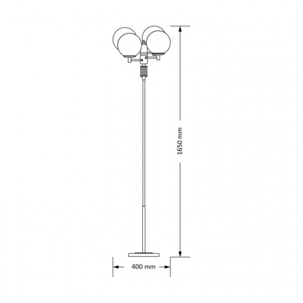 Напольный светильник KUTEK MOOD Artu Glass ART-LS-4(ZM)G Напольный светильник KUTEK MOOD Artu Glass ART-LS-4(ZM)G