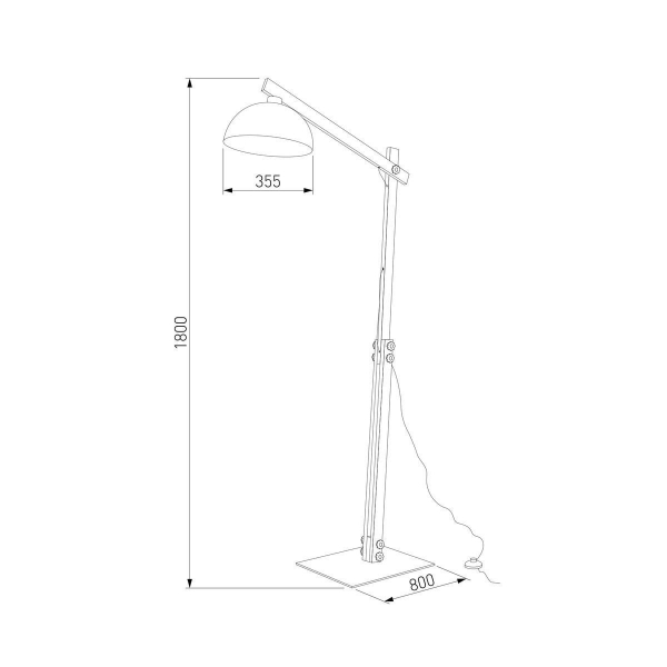 Торшер TK Lighting 5582 Oslo Торшер TK Lighting 5582 Oslo