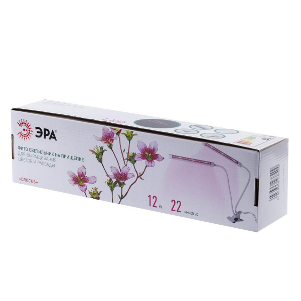 Светодиодный светильник для растений ЭРА Fito-20W-Аled-L Б0049550 Светодиодный светильник для растений ЭРА Fito-20W-Аled-L Б0049550