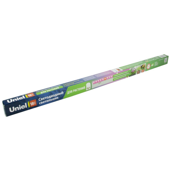 Настенный светодиодный светильник для растений Uniel ULI-P42-18W/SPBX IP40 White UL-00010567 Настенный светодиодный светильник для растений Uniel ULI-P42-18W/SPBX IP40 White UL-00010567