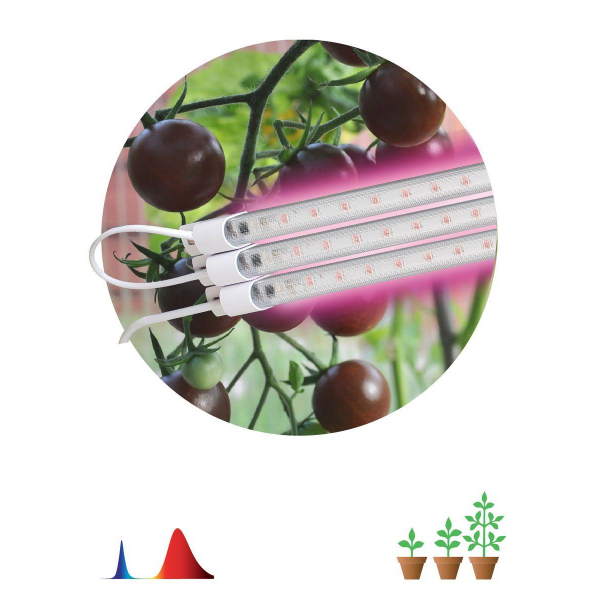Модульный светодиодный светильник для растений ЭРА Fito-3х10W-Line-RB90 Б0050924 Модульный светодиодный светильник для растений ЭРА Fito-3х10W-Line-RB90 Б0050924