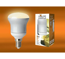 Лампа энергосберегающая Volpe E14 9W 2700K матовая CFL-R 50 220-240V 9W E14 2700K 02979