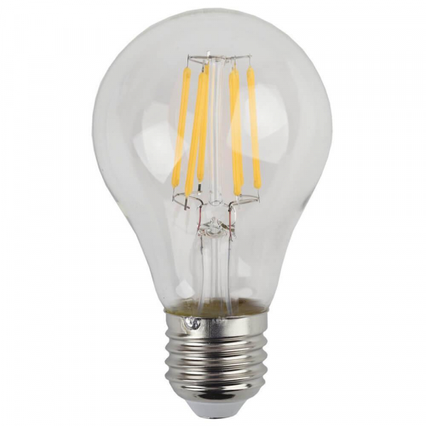 Лампа светодиодная филаментная ЭРА E27 7W 4000K прозрачная F-LED A60-7W-840-E27 Б0019013 Лампа светодиодная филаментная ЭРА E27 7W 4000K прозрачная F-LED A60-7W-840-E27 Б0019013