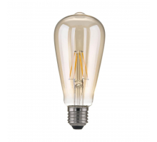 Лампа светодиодная филаментная Elektrostandard E27 6W 3300K прозрачная a048279