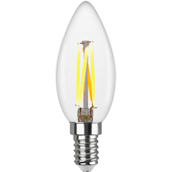 Лампа светодиодная филаментная REV С37 E14 5W 2700K DECO Premium теплый свет свеча 32359 4 Лампа светодиодная филаментная REV С37 E14 5W 2700K DECO Premium теплый свет свеча 32359 4