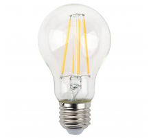 Лампа светодиодная филаментная ЭРА E27 15W 4000K прозрачная F-LED A60-15W-840-E27 Б0046983