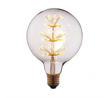 Лампа светодиодная филаментная E27 3W прозрачная G12547LED