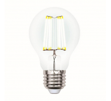 Лампа светодиодная филаментная Uniel E27 7W 3000K LED-A60-7W/WW/E27/CL/DIM GLA01TR UL-00002872