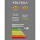 Лампа светодиодная филаментная Voltega 271 E27 4W 1800K дымчатая 8564