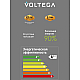 Лампа светодиодная филаментная Voltega 271 E27 4W 2200K прозрачная 8574