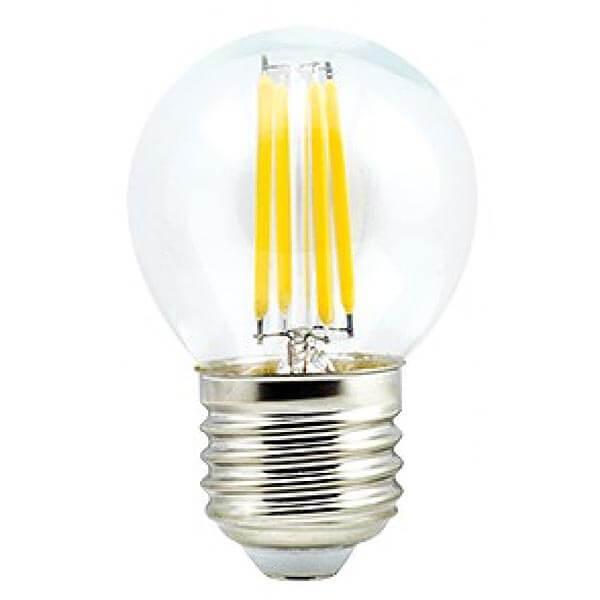 Лампа светодиодная филаментная Uniel E27 7,5W 3000K прозрачная LED-G45-7,5W/WW/E27/CL GLA01TR UL-00003252 Лампа светодиодная филаментная Uniel E27 7,5W 3000K прозрачная LED-G45-7,5W/WW/E27/CL GLA01TR UL-00003252