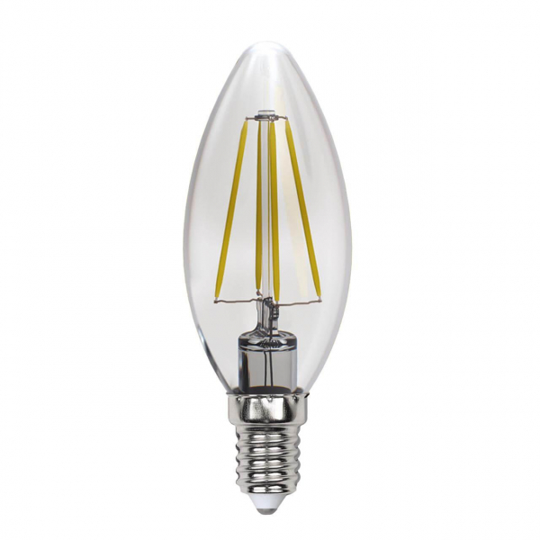 Лампа светодиодная филаментная Uniel E14 13W 4000K прозрачная LED-C35-13W/4000K/E14/CL PLS02WH UL-00005900 Лампа светодиодная филаментная Uniel E14 13W 4000K прозрачная LED-C35-13W/4000K/E14/CL PLS02WH UL-00005900