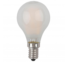 Лампа светодиодная филаментная ЭРА E14 9W 2700K матовая F-LED P45-9w-827-E14 frost Б0047021
