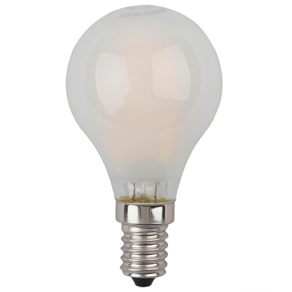 Лампа светодиодная филаментная ЭРА E14 9W 2700K матовая F-LED P45-9w-827-E14 frost Б0047021 Лампа светодиодная филаментная ЭРА E14 9W 2700K матовая F-LED P45-9w-827-E14 frost Б0047021
