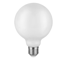 Лампа светодиодная филаментная ЭРА E27 12W 2700K опал F-LED G95-12w-827-E27 opal Б0047036
