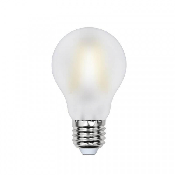 Лампа светодиодная филаментная Uniel E27 8W 3000K матовая LED-A60-8W/WW/E27/FR PLS02WH UL-00000304 Лампа светодиодная филаментная Uniel E27 8W 3000K матовая LED-A60-8W/WW/E27/FR PLS02WH UL-00000304
