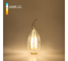 Лампа светодиодная филаментная Elektrostandard E14 7W 4200K прозрачная a049139