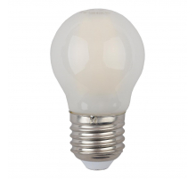 Лампа светодиодная филаментная ЭРА E27 9W 4000K матовая F-LED P45-9w-840-E27 frost Б0047030