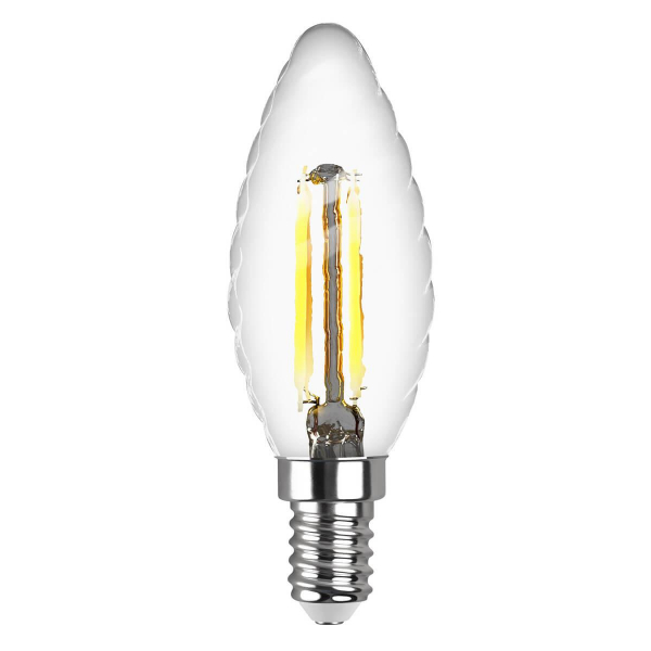 Лампа светодиодная филаментная REV TC37 E14 5W 4000K DECO Premium холодный свет свеча на ветру 32492 8 Лампа светодиодная филаментная REV TC37 E14 5W 4000K DECO Premium холодный свет свеча на ветру 32492 8