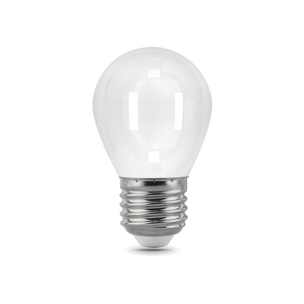 Лампа светодиодная филаментная Gauss E27 5W 2700К матовая 105202105 Лампа светодиодная филаментная Gauss E27 5W 2700К матовая 105202105