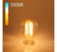 Лампа светодиодная филаментная Elektrostandard E27 12W 3300K прозрачная a048345