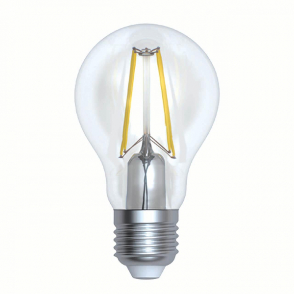 Лампа светодиодная филаментная Uniel E27 15W 4000K прозрачная LED-A60-15W/4000K/E27/CL PLS02WH UL-00005850 Лампа светодиодная филаментная Uniel E27 15W 4000K прозрачная LED-A60-15W/4000K/E27/CL PLS02WH UL-00005850
