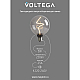 Лампа светодиодная филаментная Voltega 271 E27 5W 1800K дымчатая 8559