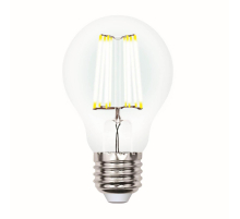Лампа светодиодная филаментная Uniel E27 7W 4000K LED-A60-7W/NW/E27/CL/DIM GLA01TR UL-00002874