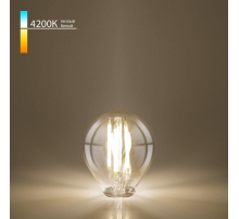 Лампа светодиодная филаментная Elektrostandard E27 6W 4200K прозрачная a055352