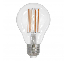 Лампа светодиодная филаментная Uniel E27 17W 4000K прозрачная LED-A70-17W/4000K/E27/CL PLS02WH UL-00004871