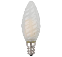 Лампа светодиодная филаментная ЭРА E14 5W 4000K матовая F-LED BTW-5W-840-E14 frost Б0027938