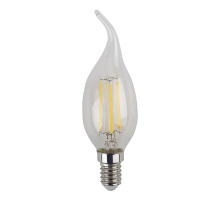 Лампа светодиодная филаментная ЭРА E14 9W 2700K прозрачная F-LED BXS-9W-827-E14 Б0047003