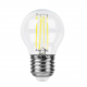 Лампа светодиодная филаментная Feron E27 7W 6400K прозрачная LB-52 38222