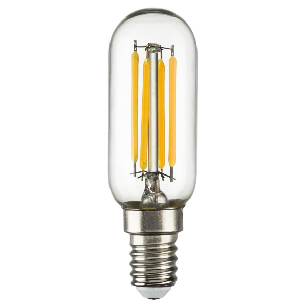 Лампа светодиодная филаментная Lightstar LED Filament E14 4W 3000K кукуруза прозрачная 933402 Лампа светодиодная филаментная Lightstar LED Filament E14 4W 3000K кукуруза прозрачная 933402
