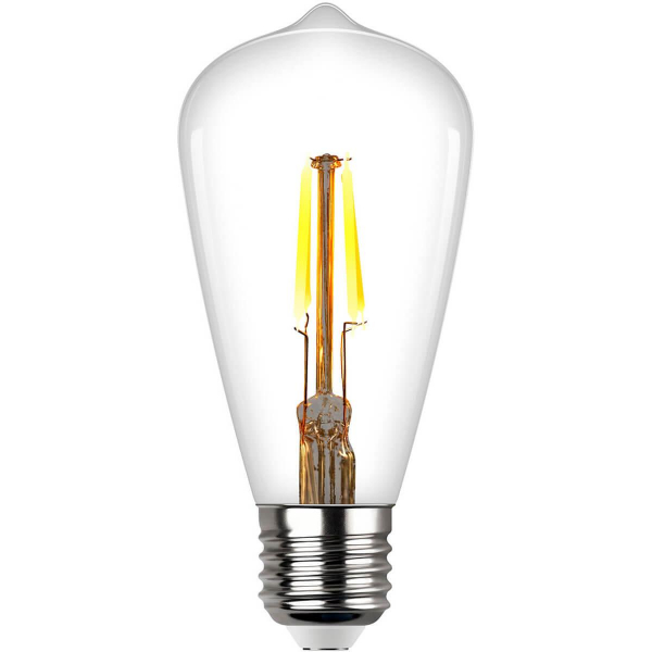 Лампа светодиодная филаментная REV VINTAGE ST64 E27 7W 2700K DECO Premium груша 32436 2 Лампа светодиодная филаментная REV VINTAGE ST64 E27 7W 2700K DECO Premium груша 32436 2