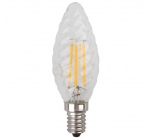 Лампа светодиодная филаментная ЭРА E14 7W 4000K прозрачная F-LED BTW-7W-840-E14 Б0027961