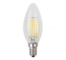 Лампа светодиодная филаментная ЭРА E14 11W 4000K прозрачная F-LED B35-11w-840-E14 Б0046987