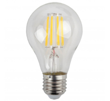 Лампа светодиодная филаментная ЭРА E27 9W 4000K прозрачная A60-9W-840-E27 frost Б0035034