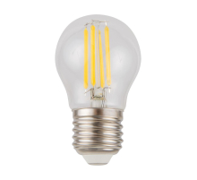 Лампа светодиодная филаментная диммируемая Voltega E27 4W 3000K прозрачная 8466