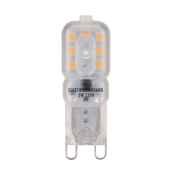 Лампа светодиодная филаментная Elektrostandard G9 3W 4200K прозрачная a049867 Лампа светодиодная филаментная Elektrostandard G9 3W 4200K прозрачная a049867