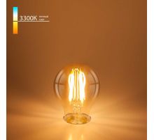 Лампа светодиодная филаментная Elektrostandard E27 8W 3300K прозрачная a048278