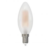 Лампа светодиодная филаментная Volpe E14 7W 4000K матовая LED-C35-7W/4000K/E14/FR/SLF UL-00008331